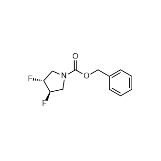 (3R,4R)-3,4-二氟吡咯烷-1-羧酸苄酯