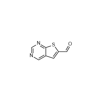 噻吩并[2,3-d]嘧啶-6-甲醛