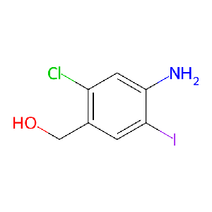 (4-氨基-2-氯-5-碘苯基)甲醇,1807756-83-7