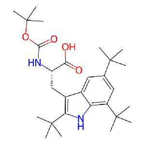 (S)-2-((叔丁氧羰基)氨基)-3-(2,5,7-三叔丁基-1H-吲哚-3-基)丙酸
