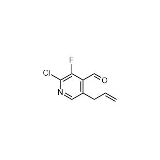 5-烯丙基-2-氯-3-氟异烟醛