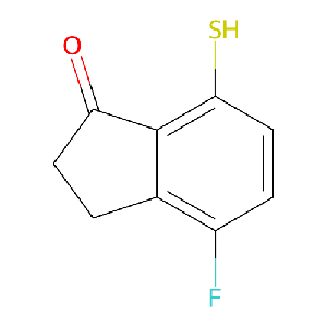 4-氟-7-巯基-2,3-二氢-1H-茚-1-酮,1672661-79-8