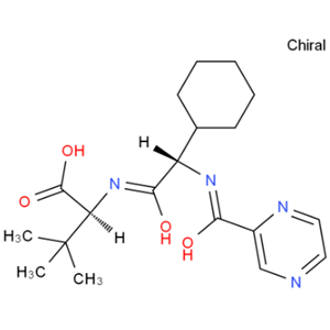 (2S)-2-环己基-N-(2-吡嗪基羰基)甘氨酰-3-甲基-L-缬氨酸 