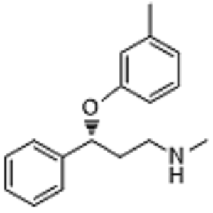 (R)-N-甲基-(3-苯基-3-间甲苯氧基-丙胺对照品