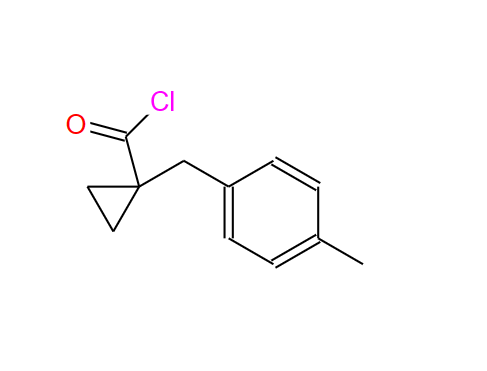 1-[(對甲苯基)甲基]環(huán)丙烷甲酰氯,1-[(p-tolyl)methyl]cyclopropanecarbonyl chloride