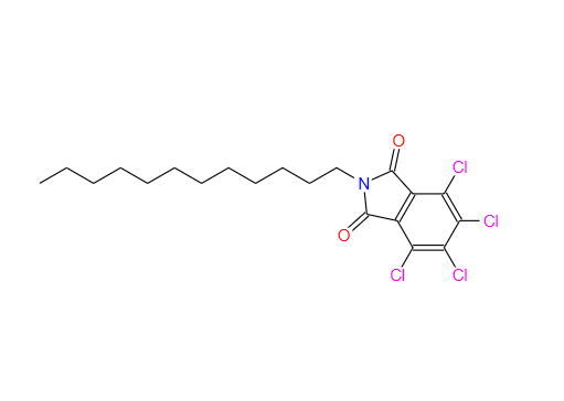 3,4,5,6-四氯-N-十二烷基邻苯二甲酰亚胺,3,4,5,6-tetrachloro-N-dodecylphthalimide