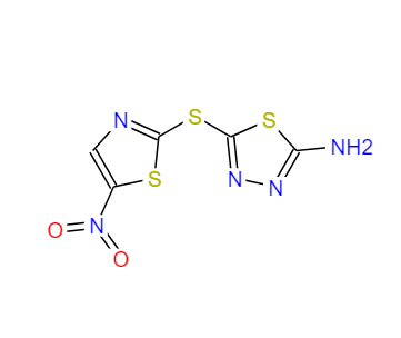 2-氨基-5-[(5-硝基-2-噻唑基)硫代]-1，3，4-噻二唑,5-[(5-Nitro-2-thiazolyl)thio]-1,3,4thiadiazol-2-amine