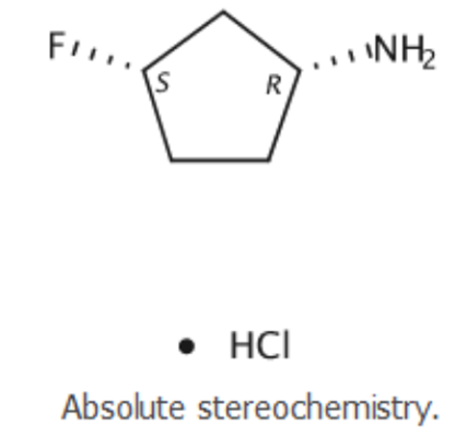 (1R,3S)-3-氟环戊胺盐酸盐,(1R,3S)-3-Fluorocyclopentanamine hydrochloride