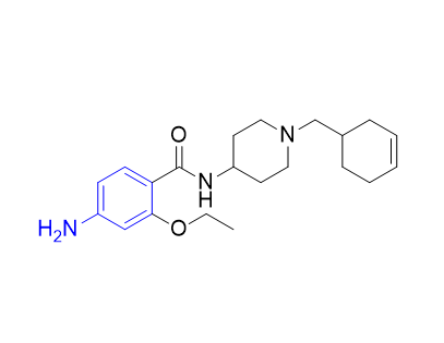 西尼必利杂质06,4-amino-N-(1-(cyclohex-3-en-1-ylmethyl)piperidin-4-yl)-2-ethoxybenzamide