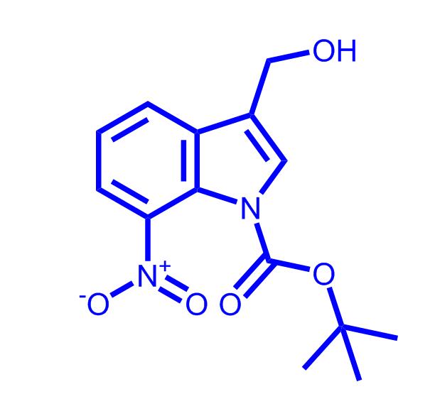 1-Boc-3-羥甲基-7-硝基吲哚,tert-Butyl3-(hydroxymethyl)-7-nitro-1H-indole-1-carboxylate