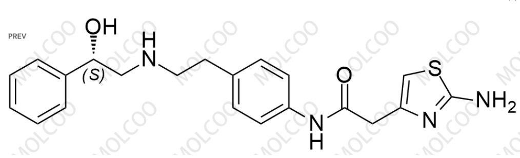 米拉貝隆異構體雜質,Mirabegron Enantiomer Impurity