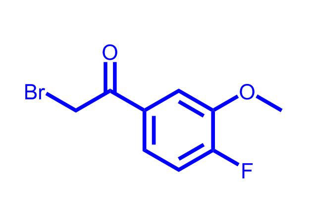 a-溴-5'-氟-2'-甲氧基苯乙酮,2-Bromo-1-(4-fluoro-3-methoxyphenyl)ethanone