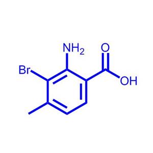 2-氨基-3-溴-4-甲基苯甲酸,2-Amino-3-bromo-4-methylbenzoicacid