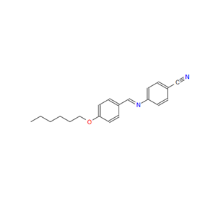 p-己氧基苄烯-p-氨基苄腈；35280-78-5