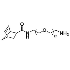 Norbornene-PEG-Amine，NR-PEG-NH2，降冰片烯-聚乙二醇-氨基