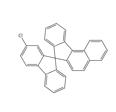 2'-氯-螺[7H-苯并[c]芴-7,9'-[9H]芴],2′-Chlorospiro[7H-benzo[c]fluorene-7,9′-[9H]fluorene]