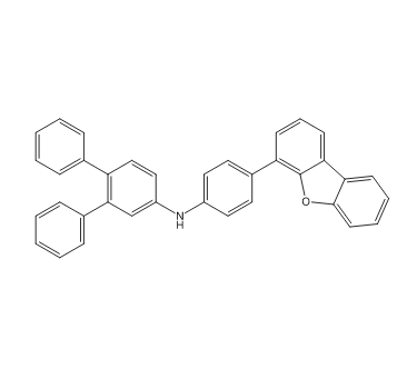 N-[4-(4-二苯并呋喃)苯基][1,1':2',1''-三联苯]-4'-胺,N-[4-(4-Dibenzofuranyl)phenyl][1,1′:2′,1′′-terphenyl]-4′-amine