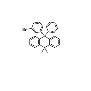 9-(3-溴苯基)-9,10-二氢-10,10-二甲基-9-苯基蒽；2088580-79-2