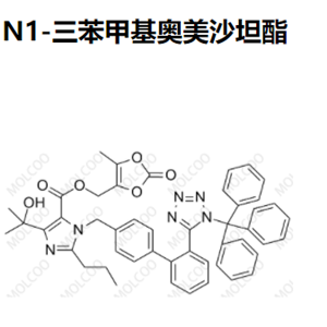 N1-三苯甲基奥美沙坦酯优质杂质供货