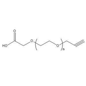 炔基-聚乙二醇-羧基,Alkyne-PEG-COOH;Alkyne-PEG-Acid