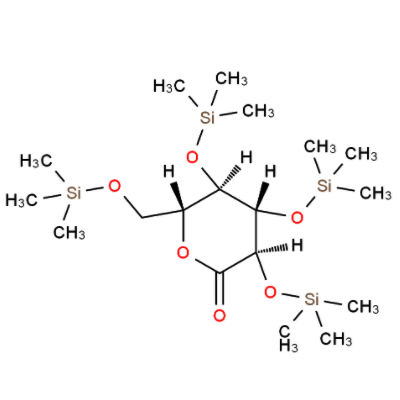 2,3,4,6-四-O-三甲基硅基-D-葡萄糖酸内酯,(3R,4S,5R,6R)-3,4,5-tris(trimethylsilyloxy)-6-(trimethylsilyloxymethyl)oxan-2-one