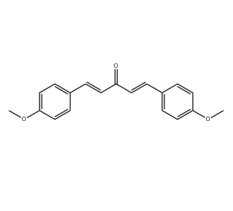 (1E,4E)-1,5-二(4-甲氧基)-1,4-二烯基-3-戊酮,(1E,4E)-1,5-Bis(4-methoxyphenyl)penta-1,4-dien-3-one