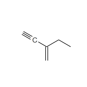 3-亚甲基戊-1-炔,3-methylenepent-1-yne