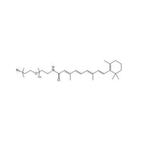 叠氮-聚乙二醇-全反式维甲酸,N3-PEG-Tretinoin