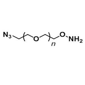 Azide-PEG-Aminooxy，叠氮-聚乙二醇-羟胺，N3-PEG-Aminooxy