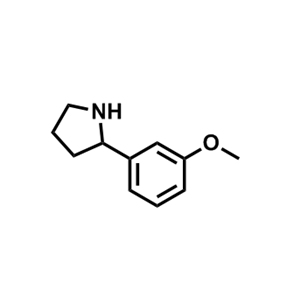2-(3-甲氧苯基)-吡咯烷