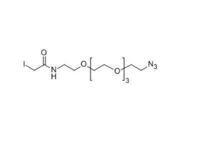 碘乙酰基-三聚乙二醇-叠氮基,IA-PEG3-N3