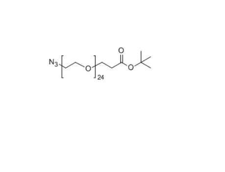 叠氮基二十四聚乙二醇丙酸叔丁酯,N3-PEG24-CH2CH2COOtBu