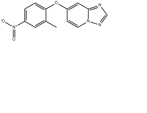 图卡替尼 N-4,7-(2-methyl-4-nitrophenoxy)-[1,2,4]triazolo[1,5-a]pyridine