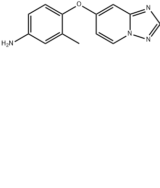 4-([1,2,4]三唑[1,5-A]吡啶-7-氧基)-3-甲基苯胺,4-([1,2,4]triazolo[1,5-a]pyridin-7-yloxy)-3-methylaniline