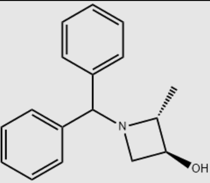 (2R,3S)-1-(二苯基甲基)-2-甲基氮杂环丁烷-3-醇,(2R,3S)-1-(diphenylmethyl)-2-methylazetidin-3-ol