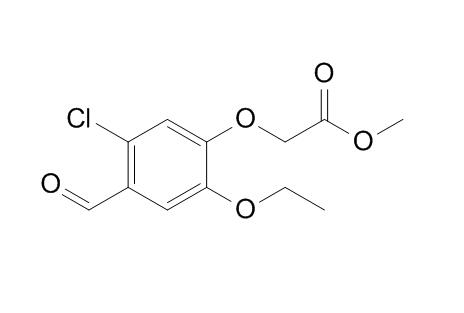 Methyl 2-(5-chloro-2-ethoxy-4-formylphenoxy)acetate,Methyl 2-(5-chloro-2-ethoxy-4-formylphenoxy)acetate