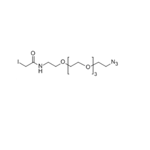 IA-PEG3-N3 碘乙酰基-三聚乙二醇-叠氮基 lodoacetamide-PEG3-azide