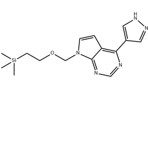 4-(1H-吡唑-4-基)-7-((2-(三甲基硅烷基)乙氧基)-甲基)-..