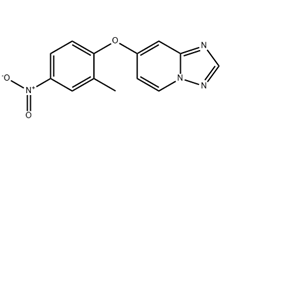 图卡替尼 N-4,7-(2-methyl-4-nitrophenoxy)-[1,2,4]triazolo[1,5-a]pyridine
