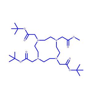 1,4,7,10-Tetraazacyclododecane-1,4,7,10-tetraacetic acid, 1,4,7-tris(1,1-dimethylethyl) 10-methyl es,1,4,7,10-Tetraazacyclododecane-1,4,7,10-tetraacetic acid, 1,4,7-tris(1,1-dimethylethyl) 10-methyl ester