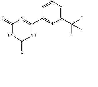 6-(6-(三氟甲基)吡啶-2-基)-1,3,5-三嗪-2,4(1H,3H)-二酮,6-(6-(trifluoromethyl)pyridin-2-yl)-1,3,5-triazine-2,4(1H,3H)-dione