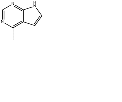 4-甲基-7H-吡咯并[2,3-d]嘧啶,4-methyl-7H-pyrrolo[2,3-d]pyrimidine