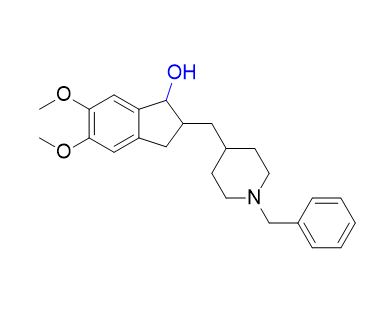 多奈哌齐杂质13,2-((1-benzylpiperidin-4-yl)methyl)-5,6-dimethoxy-2,3-dihydro-1H-inden-1-ol
