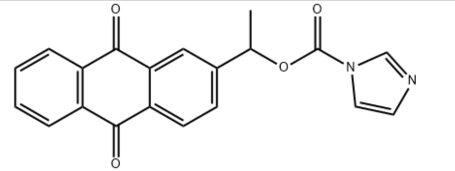 1-（蔥醌-2-基）乙基咪唑羧酸酯,1H-Imidazole-1-carboxylic acid, 1-(9,10-dihydro-9,10-dioxo-2-anthracenyl)ethyl ester