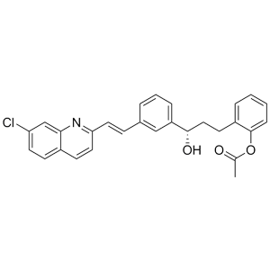 孟鲁司特 (3S)-羟基甲基酮,Montelukast (3S)-Hydroxy Methylketone