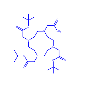 1,4,7,10-Tetraazacyclododecane-1,4,7-triacetic acid, 10-(2-amino-2-oxoethyl)-, 1,4,7-tris(1,1-dimet,1,4,7,10-Tetraazacyclododecane-1,4,7-triacetic acid, 10-(2-amino-2-oxoethyl)-, 1,4,7-tris(1,1-dimethylethyl) ester