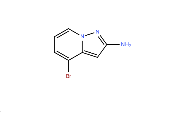 4-溴吡唑并[1,5-A]吡啶-2-胺,4-bromo-Pyrazolo[1,5-a]pyridin-2-amine