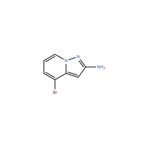 4-溴吡唑并[1,5-A]吡啶-2-胺