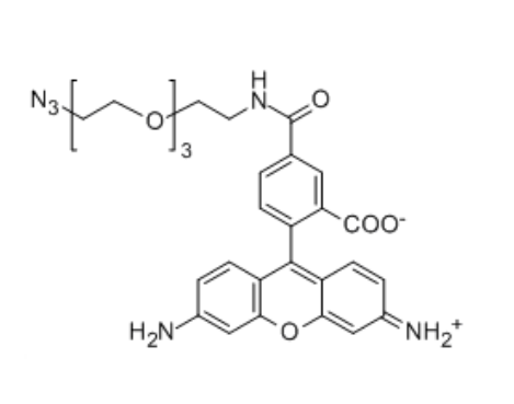 Carboxyrhodamine 110-PEG3-N3