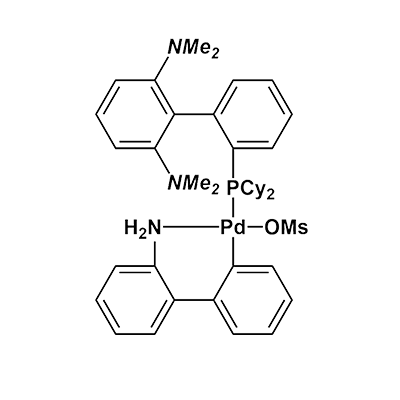 甲磺酸(2-二环己基膦-2',6'-双(二甲氨基)-1,1'-联苯基)(2'-甲氨-1,1'-联苯-2-基)钯(II) CPhos Pd G3,Methanesulfonato(2-dicyclohexylphosphino-2',6'-bis(dimethylamino)-1,1'-biphenyl)(2'-amino-1,1'-biphenyl-2-yl)palladium(II),CPhos Pd G3